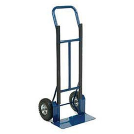 GLOBAL INDUSTRIAL Industrial Strength Steel Hand Truck with Curved Handle 241582
